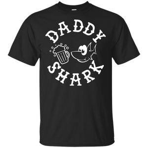 Daddy Shark T-Shirt Apparel - The Beer Lodge