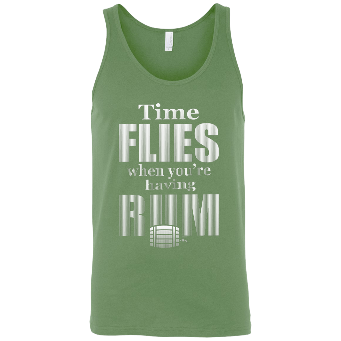 Time Flies When You're Having Rum Tank Top Apparel - The Beer Lodge