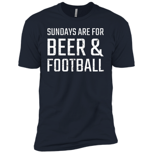 Sundays Are For Beer & Football T-Shirt Apparel - The Beer Lodge