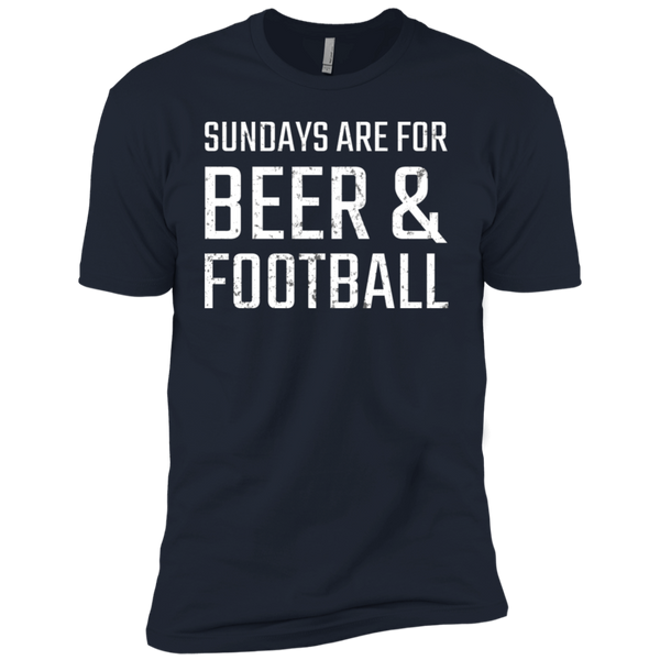 Sundays Are For Beer & Football T-Shirt Apparel - The Beer Lodge