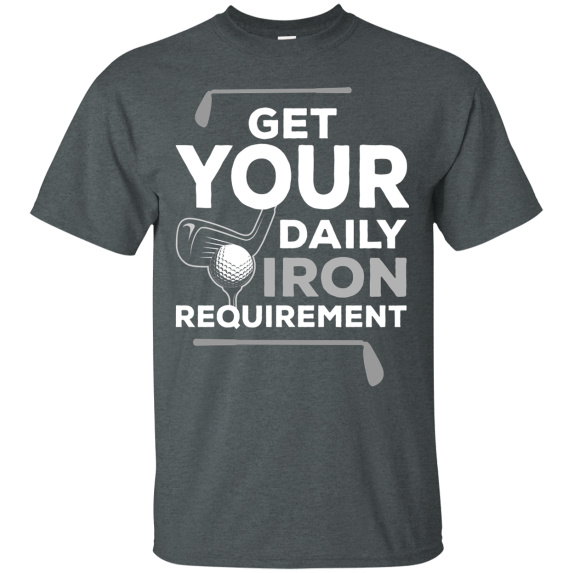 Get Your Daily Iron Requirement T-Shirt Apparel - The Beer Lodge