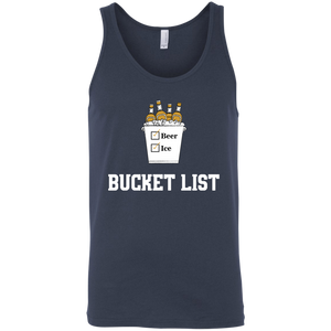 Bucket List Tank Top Apparel - The Beer Lodge