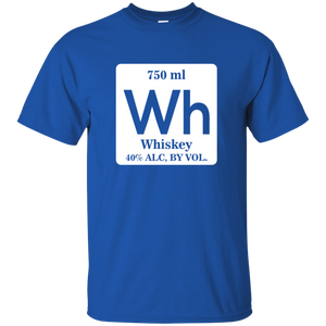 750ml Whiskey Periodic Table T-Shirt Apparel - The Beer Lodge