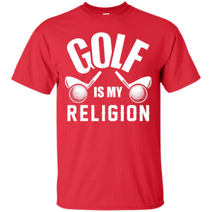 Golf Is My Religion T-Shirt Apparel - The Beer Lodge