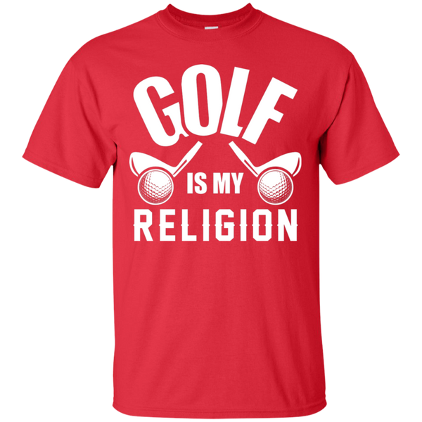 Golf Is My Religion T-Shirt Apparel - The Beer Lodge