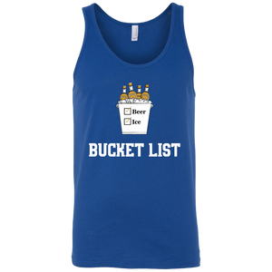 Bucket List Tank Top Apparel - The Beer Lodge