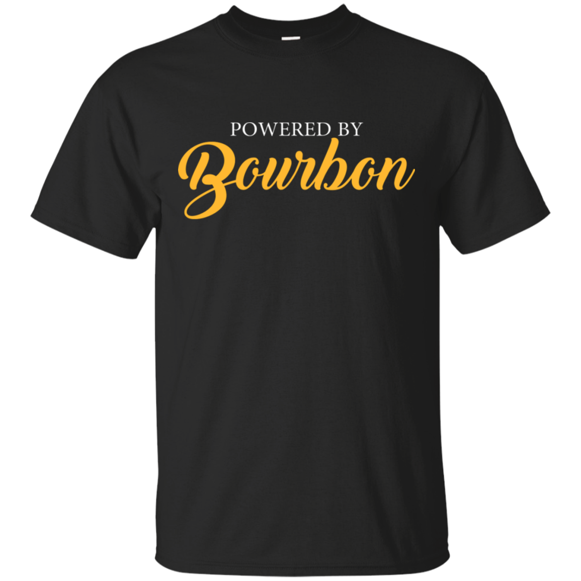Powered By BourBon T-Shirt Apparel - The Beer Lodge