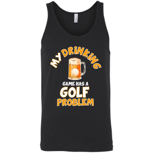 My Drinking Game Has A Golf Problem Tank Top Apparel - The Beer Lodge