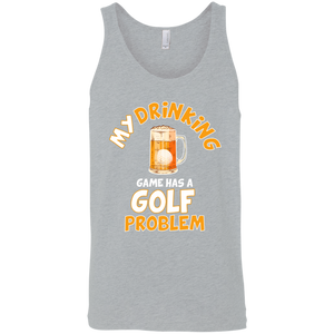 My Drinking Game Has A Golf Problem Tank Top Apparel - The Beer Lodge