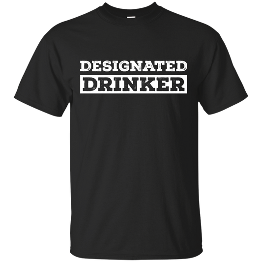 Designated Drinker T-Shirt Apparel - The Beer Lodge