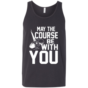 May The Course Be With you Tank Top Apparel - The Beer Lodge