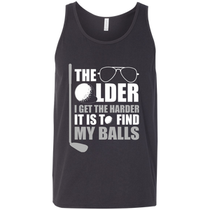 The Older I Get The Harder It Is To Find My Balls Tank Top Apparel - The Beer Lodge