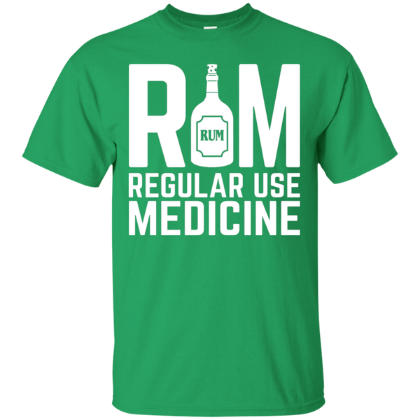 RUM Regular Use Medicine T-Shirt Apparel - The Beer Lodge