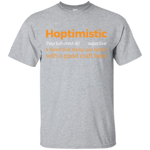 Hoptimistic T-Shirt Apparel - The Beer Lodge