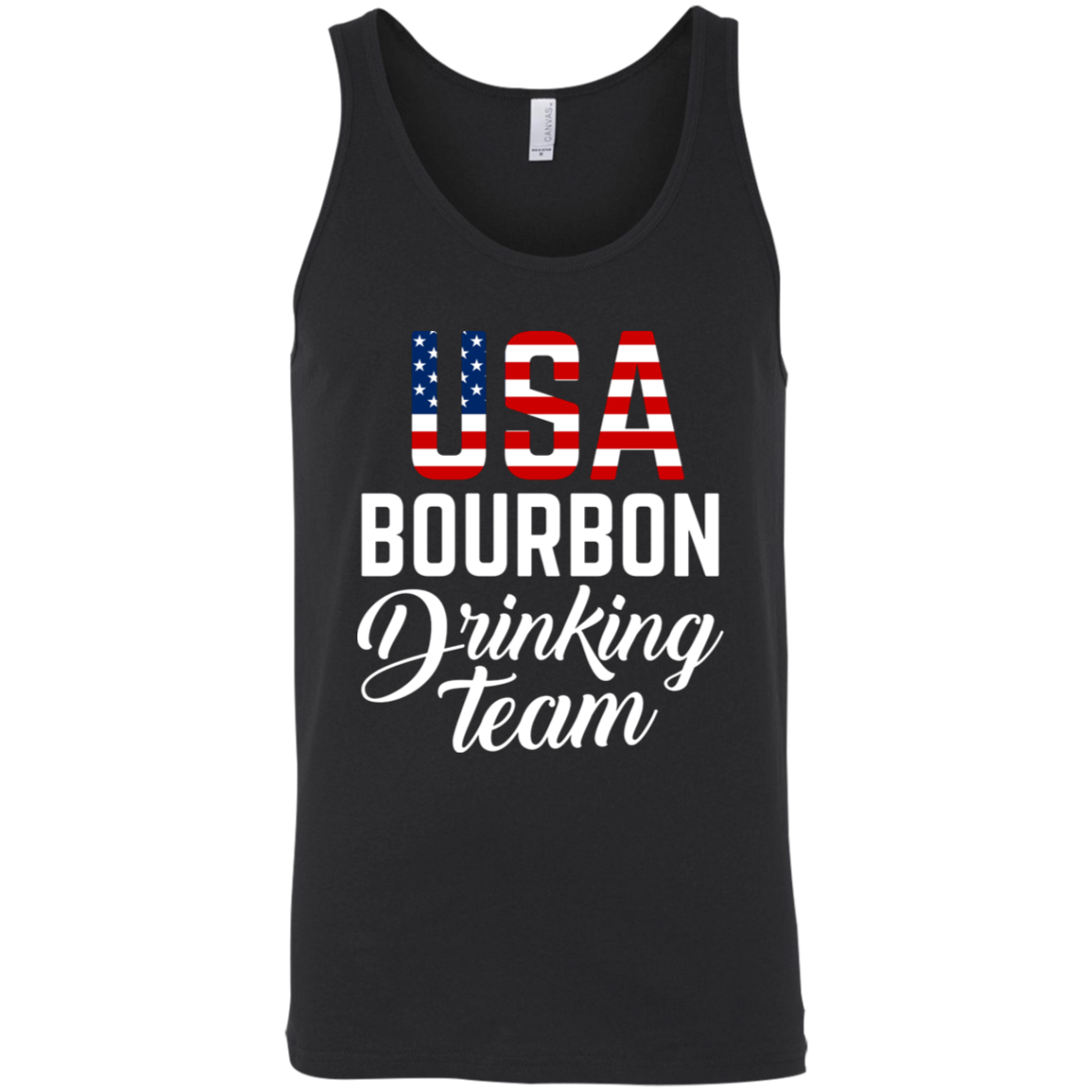 USA Bourbon Drinking Team Tank Top Apparel - The Beer Lodge