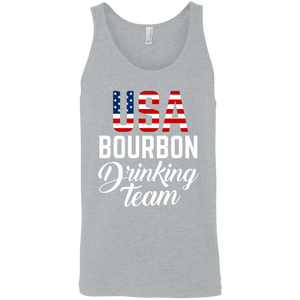 USA Bourbon Drinking Team Tank Top Apparel - The Beer Lodge