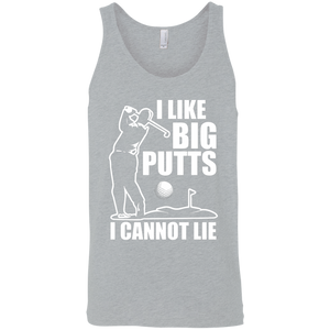 I Like Big Putts I Cannot Lie Tank Top Apparel - The Beer Lodge