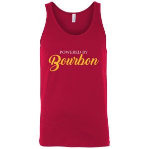 Powered By Bourbon Tank Top Apparel - The Beer Lodge