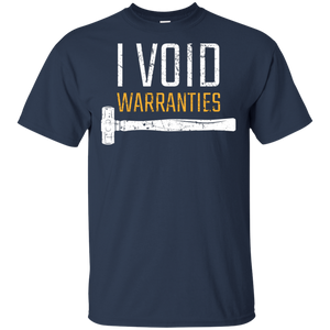 I Void Warranties T-Shirt Apparel - The Beer Lodge