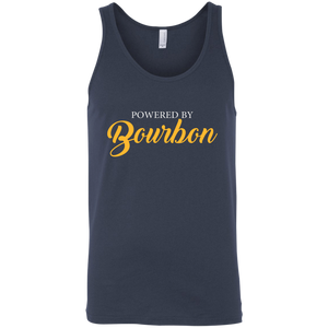 Powered By Bourbon Tank Top Apparel - The Beer Lodge