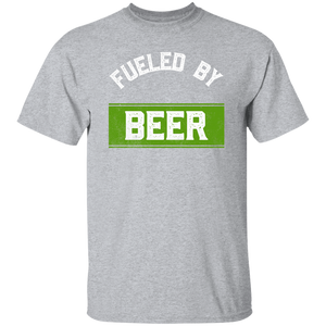 Fueled By Beer Green T-Shirt
