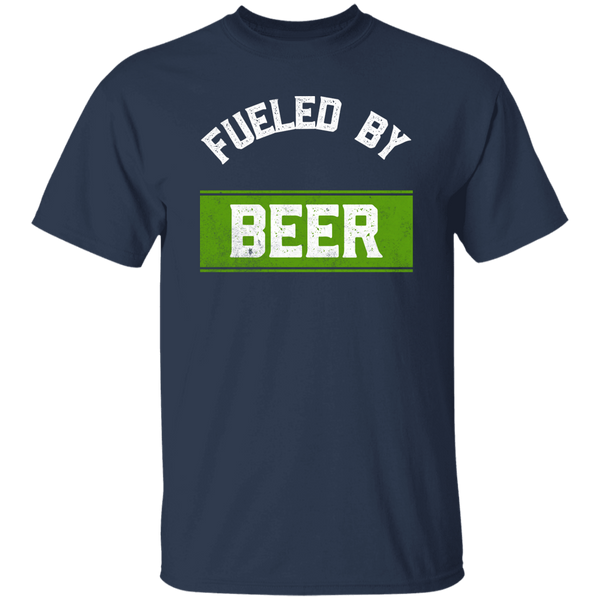 Fueled By Beer Green T-Shirt