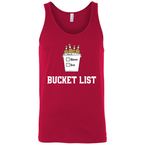 Bucket List Tank Top Apparel - The Beer Lodge