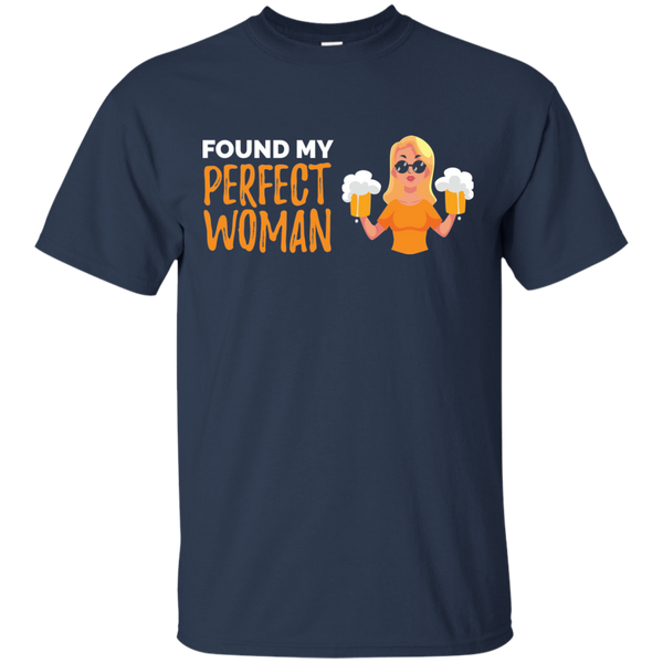 Found My Perfect Woman T-Shirt Apparel - The Beer Lodge