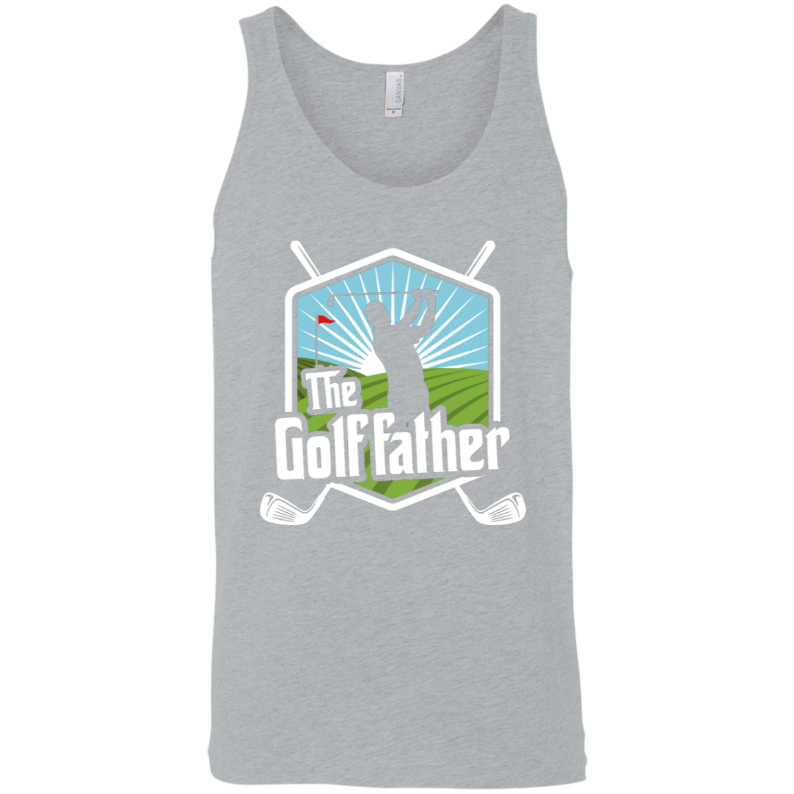 The Golf Father Tank Top Apparel - The Beer Lodge