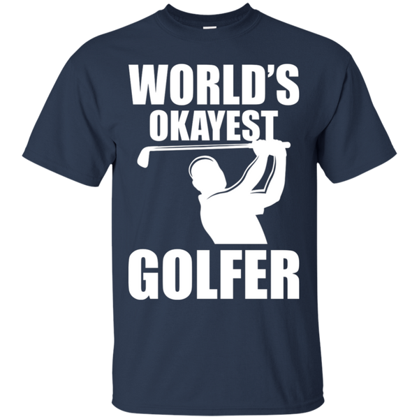 World's Okayest Golfer T-Shirt Apparel - The Beer Lodge