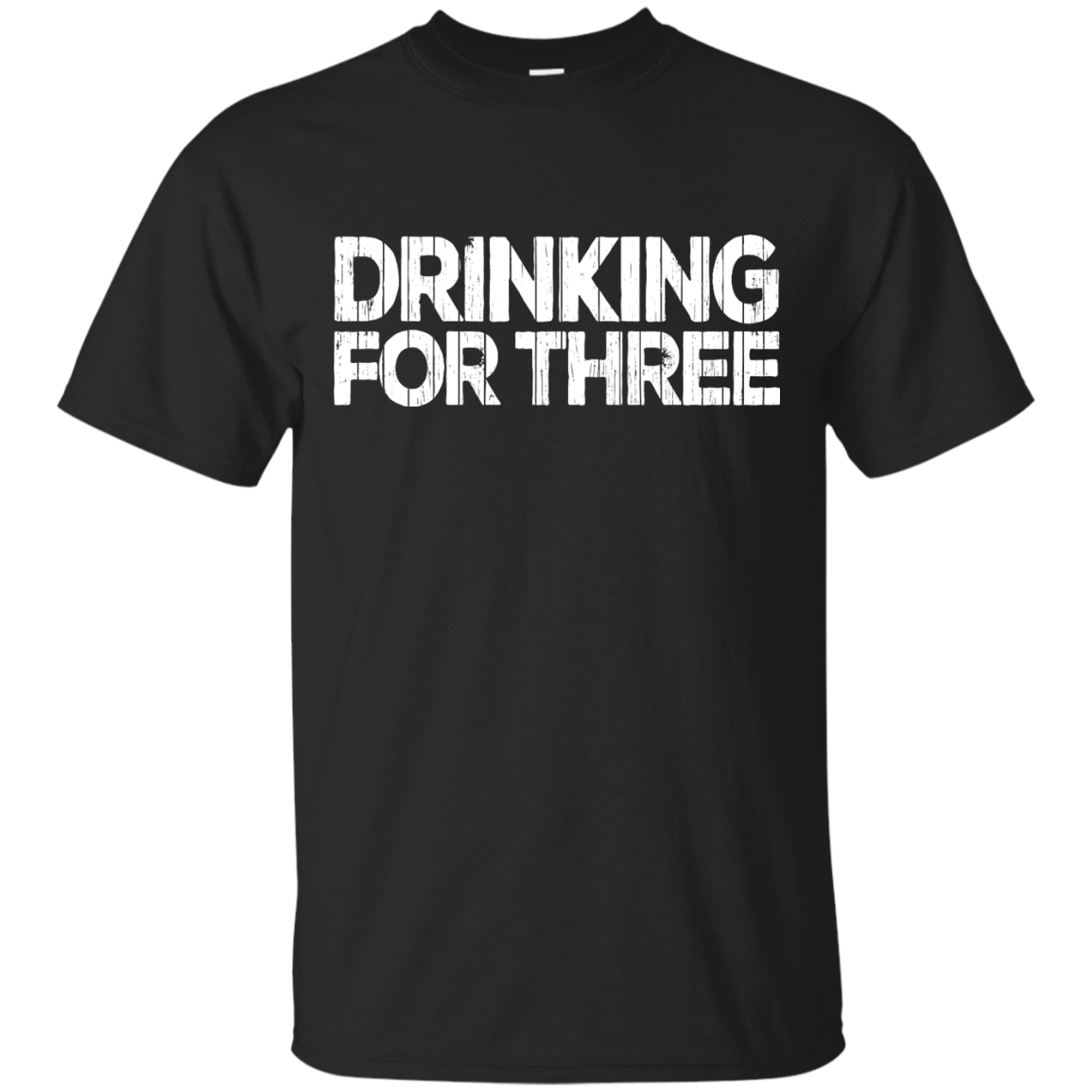 Drinking For Three T-Shirt Apparel - The Beer Lodge