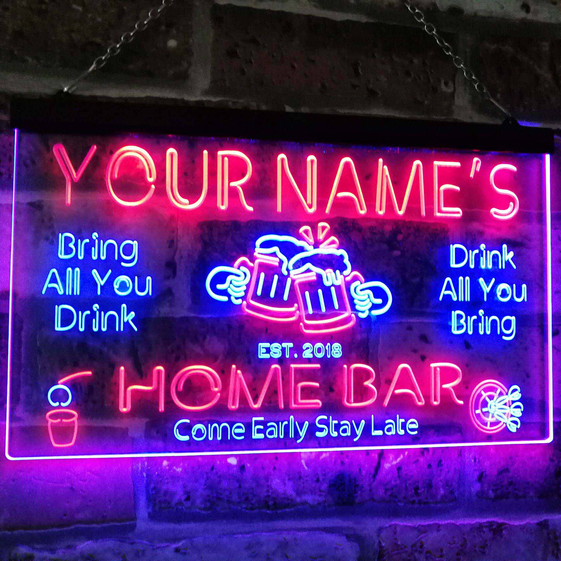 The Beer Lodge - Custom Led Signs, Personalized Led Signs, Led Signs