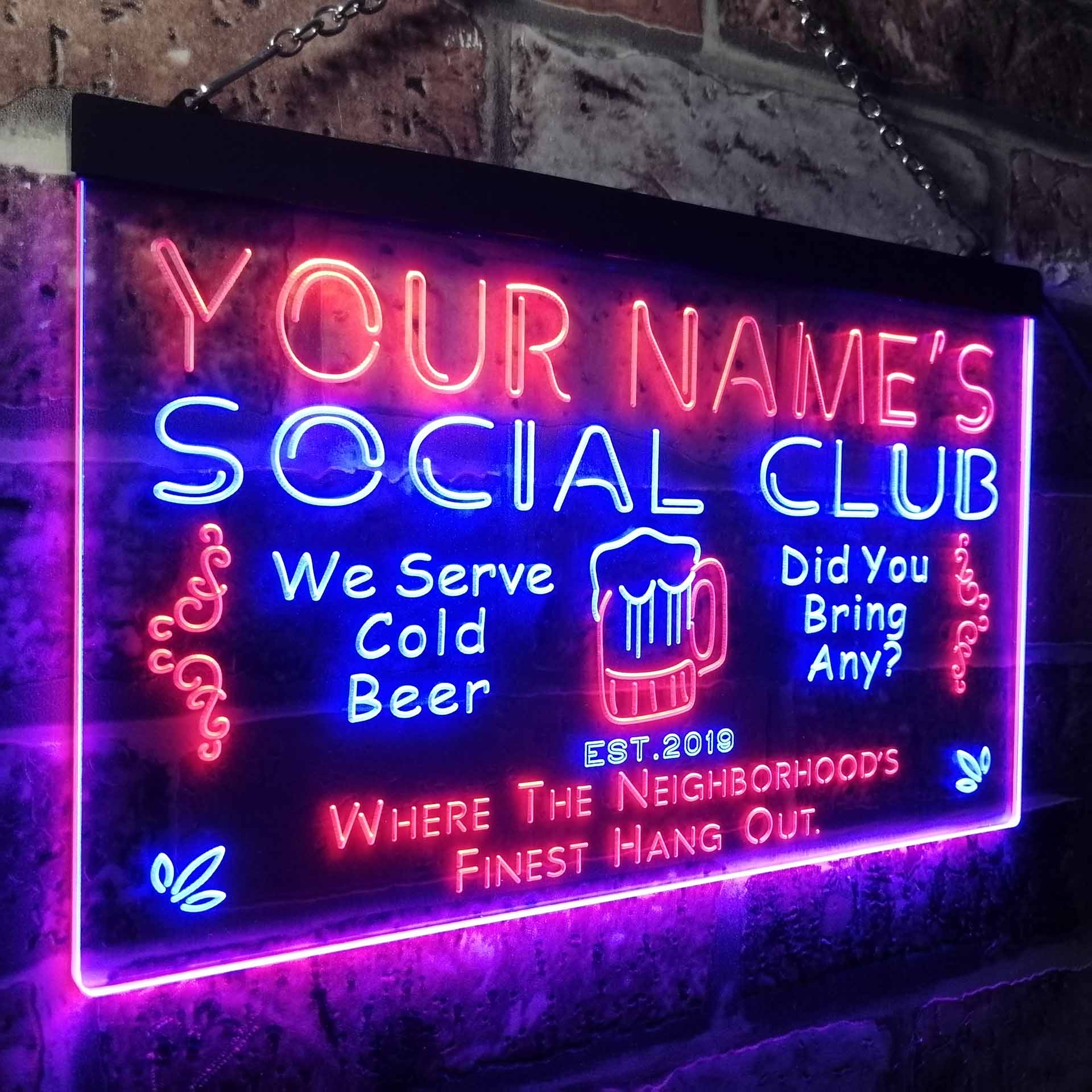 The Beer Lodge - Custom LED Signs, Personalized LED Signs, LED Signs